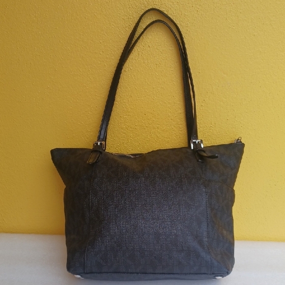 MICHAEL KORS Jet Set Elegant Black Tote Bag - Picture 1 of 7